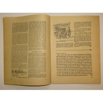 Zeitschrift Der Schulungsbrief, VIII. Jahrgang, 3./4 Folge, 1941, 38 Seiten. Espenlaub militaria