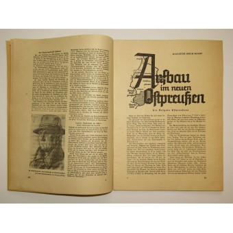 Zeitschrift Der Schulungsbrief, VIII. Jahrgang, 3./4 Folge, 1941, 38 Seiten. Espenlaub militaria