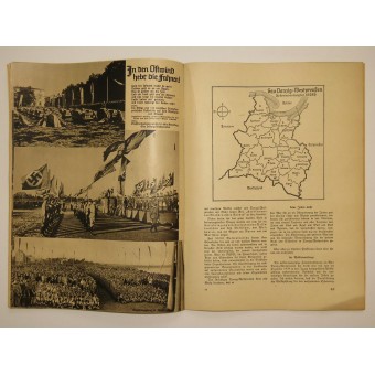 Magazine Der Schulungsbrief, VIII. Jahrgang, 3./4 Folge, 1941, 38 pages. Espenlaub militaria