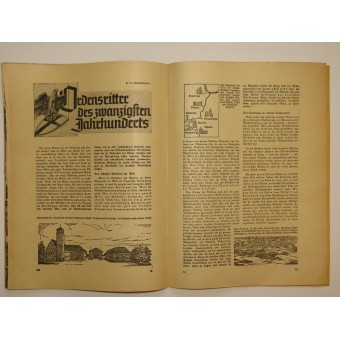 Magazine Der Schulungsbrief, VIII. Jahrgang, 3./4 Folge 1941, 38 pagine. Espenlaub militaria