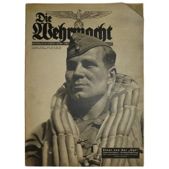 Magazine Die Wehrmacht n ° 7 pour le 26 Mars, 1941. CAT Corpo Aero Tedesco. Espenlaub militaria