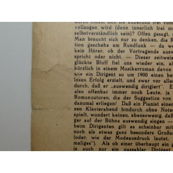 Tidningen Die Woche, nr 24, 13. Juni 1942. Espenlaub militaria