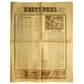Newspaper "Eesti sõna", 12. June 1943, War time German propaganda