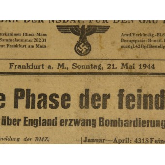 NSDAP -lehden sanomalehdet, 52 kpl.. Espenlaub militaria