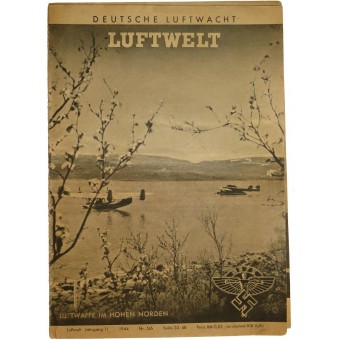 NSFK revista Deutsche Luftwacht, Luftwaffe im hohen Norden autobús núm, 5/6, 1944. Espenlaub militaria