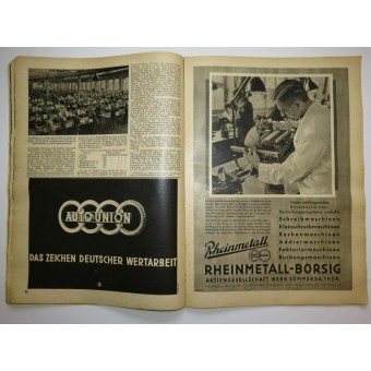 Pre-war edition of the Die Wehrmacht magazine , Nr.10, 10. May 1939. Espenlaub militaria