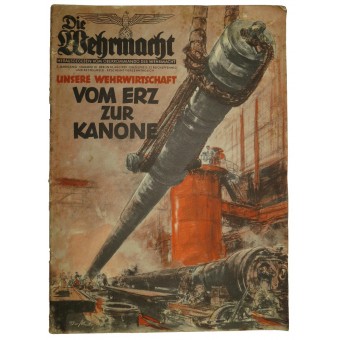 Förkrigsutgåva av tidningen Die Wehrmacht, nr 10, 10. maj 1939. Espenlaub militaria