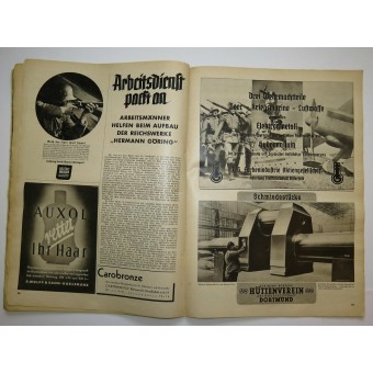 Edición antes de la guerra de la revista Die Wehrmacht, Nr.10, 10 de mayo 1939. Espenlaub militaria
