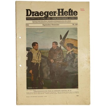 Magazine usine démission trimestrielle Draeger-Helfe, Nr.210, Septembre / Décembre 1941. Espenlaub militaria