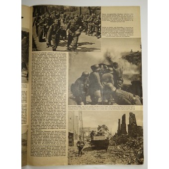 Numero speciale della rivista Die Wehrmacht, il collasso di Frankreichs Zusammenbruch-France. Espenlaub militaria