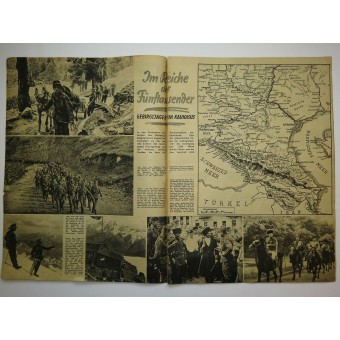 Журнал Die Wehrmacht за 23 сентября 1942 года. Конец соединению бронепоездов  Кавказ . Espenlaub militaria