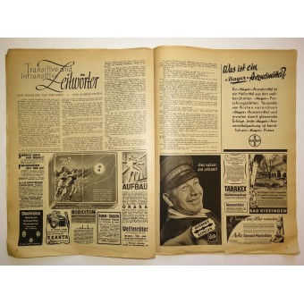 Wiener Illustrierte, Nr. 21, 21. Maggio 1941, 24 pagine. Un altro anello e uno Tommy meno. Espenlaub militaria