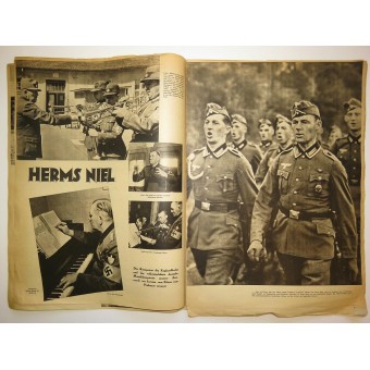 Wiener Illustrierte, Nr. 21, 21. Maggio 1941, 24 pagine. Un altro anello e uno Tommy meno. Espenlaub militaria