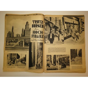 Wiener Illustrierte, Nr. 25, 18. JUNI 1941, 24 paginas. Afrika German Flak kijkt naar de RAID. Espenlaub militaria