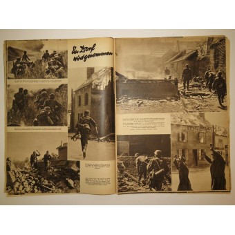 Wiener Illustrierte, Nr. 27, 3. Juli 1940, 24 paginas. Het gevecht in het Westen is voorbij. Espenlaub militaria