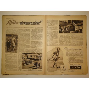 Wiener Illustrierte, Nr. 27, 3. luglio 1940, 24 pagine. La lotta in Occidente è finita. Espenlaub militaria