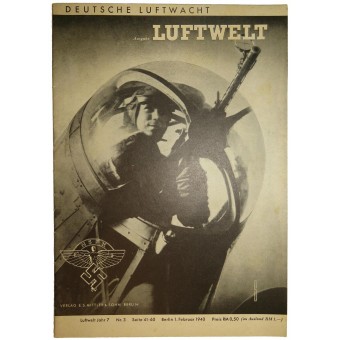 Журнал национал социалистического Союза летчиков - Воздушная вахта Deutsche Luftwacht, Nr.3, 1 Февраля 1940. Espenlaub militaria