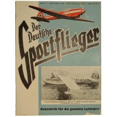 "Der Deutsche Sportflieger", Das neue Amphibium - Segelflugzeug " Jacht 71" 