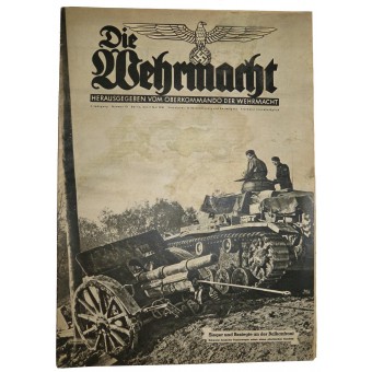 Die Wehrmacht, Nr.10, 10 maggio 1941, Sieger und Besiegte an der Balkanfront. Espenlaub militaria