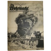 "Die Wehrmacht", Nr.16, 30. Июля 1941, Колонны наших броневиков блокированы подбитыми и горящими танками