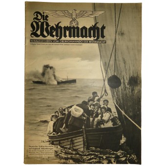 Die Wehrmacht, nr 8, 9. April 1941, Deutsche Schlachtschiffe auf Englands Atlantikwegen. Espenlaub militaria