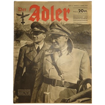 Tidningen Der Adler, nr 5, 3 mars 1942.. Espenlaub militaria