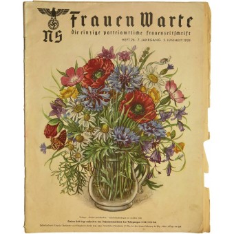 Journal Frauen Warte, Heft 26, junio de 1 939. Espenlaub militaria