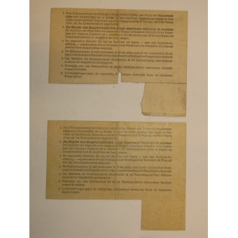 6 3rd Reich German documents. Espenlaub militaria