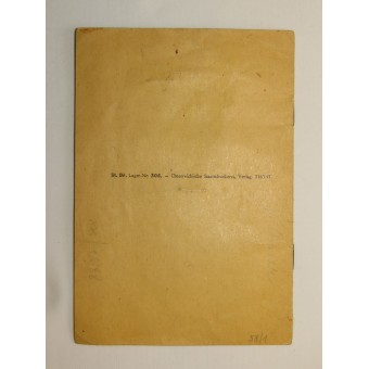 Carta didentità austriaca per il periodo di occupazione alleata. Espenlaub militaria