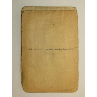 Identitetskort, förflyttning i det ockuperade Österrike efter andra världskriget. Espenlaub militaria