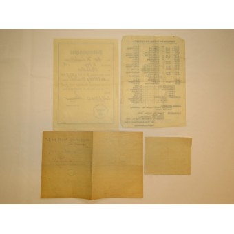 Rad soldiers papers.. Espenlaub militaria