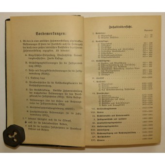 Kalender voor Reichs Justice-functionarissen. Espenlaub militaria