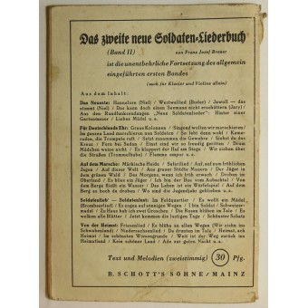 Das neue Soldaten Liederbuch, första volymen. Espenlaub militaria