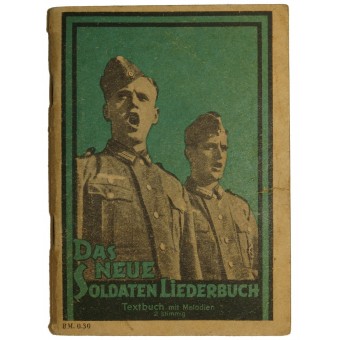 Песенник для солдат Вермахта. Вариант в зелёной обложке. Espenlaub militaria