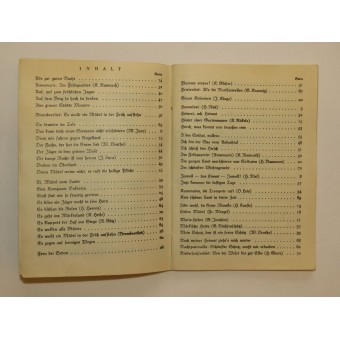 Liederbuch für deutsche Soldaten, roter Einband. Espenlaub militaria