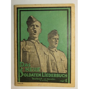 Песенник немецкого солдата, часть первая. Das neue Soldaten Liederbuch. Espenlaub militaria