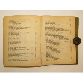Songbook of VII Army corps. Espenlaub militaria