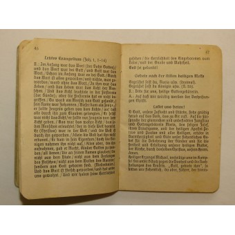 Het katholieke veld Hymnbook van de soldaat - Katholisches Feldgesangbuch. Espenlaub militaria