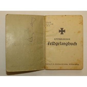 The soldiers Catholic field hymnbook - Katholisches Feldgesangbuch. Espenlaub militaria