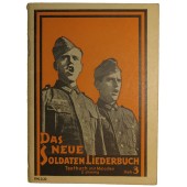 Liederbuch für deutsche Soldaten, orangefarbener Einband