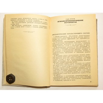 Hinweis auf den medizinischen und prophylaktischen Dienst in der Roten Armee, 1940. Espenlaub militaria