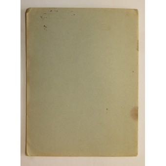 Het RKKA-boekje - Fuse KTD 1937 jaar. Espenlaub militaria
