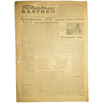 Periódico submarino del Báltico. 11. Mayo de 1944