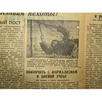 Leningrad Front Rkka Daily Newspaper voor troepen. 21 november 1943. Espenlaub militaria