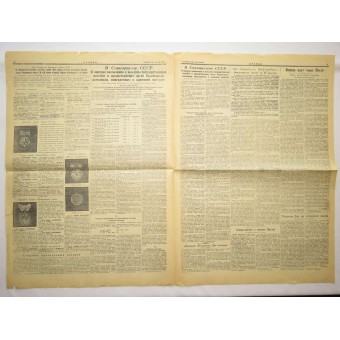 Krant Pravda (de waarheid) 19. Augustus 1944. Espenlaub militaria