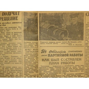 Prensa Flota del Báltico Rojo, todas las cuestiones de abril a diciembre de 1943 años. Espenlaub militaria
