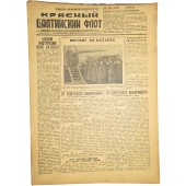 Red Banner Baltic Fleet -sanomalehti, 18. huhtikuuta 1943