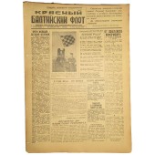 Bannière rouge, journal de la flotte de la Baltique, 28. avril 1943