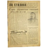 Red fleat newspaper " For Stalin" 20.04.1944