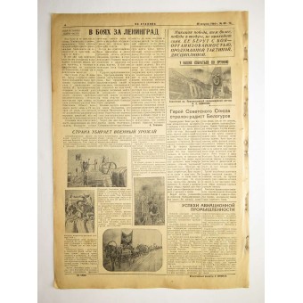 Journal Red FLEAT « Pour Staline » 20/04/1944. Espenlaub militaria